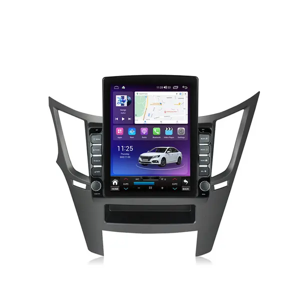 Navigatie dedicata cu Android Subaru Outback / Legacy 2009 - 2014, 8GB RAM, Radio GPS Dual Zone, Touchscreen IPS 9.7" HD tip Tesla, Internet Wi-Fi si slot SIM 4G, Bluetooth, MirrorLink, USB