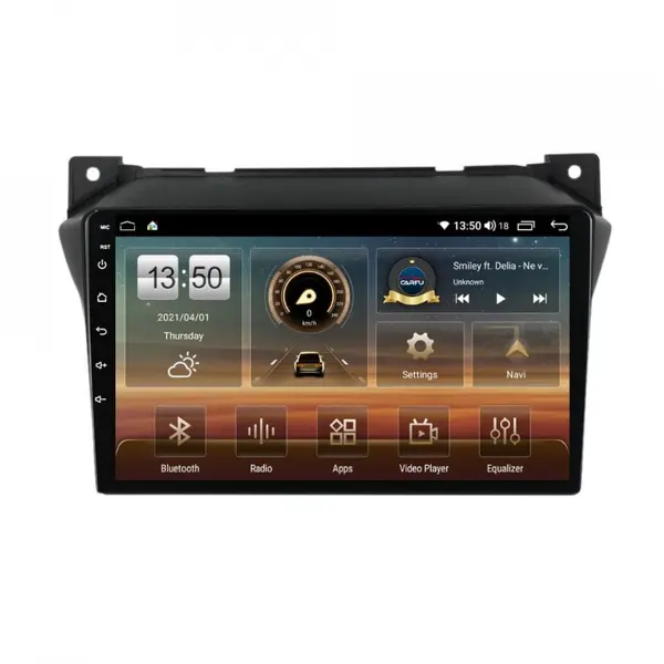 Navigatie dedicata cu Android Suzuki Alto VII 2009 - 2016, 8GB RAM, Radio GPS Dual Zone, Display HD QLED 9" Touchscreen, Internet Wi-Fi si slot SIM 4G, Bluetooth, MirrorLink, USB
