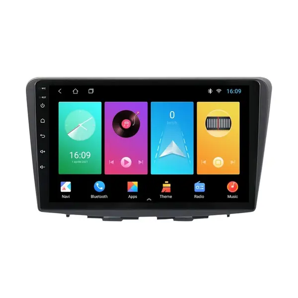 Navigatie dedicata cu Android Suzuki Baleno dupa 2016, 2GB RAM, Radio GPS Dual Zone, Display HD IPS 9" Touchscreen, Internet Wi-Fi, Bluetooth, MirrorLink, USB