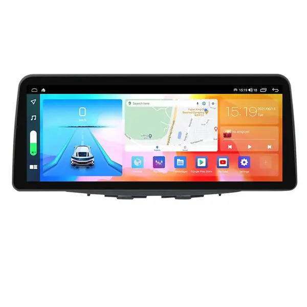 Navigatie dedicata cu Android Suzuki Baleno dupa 2016, 4GB RAM, Radio GPS Dual Zone, Display QLED 12.3" Touchscreen, Internet Wi-Fi si slot SIM 4G, Bluetooth, MirrorLink, USB