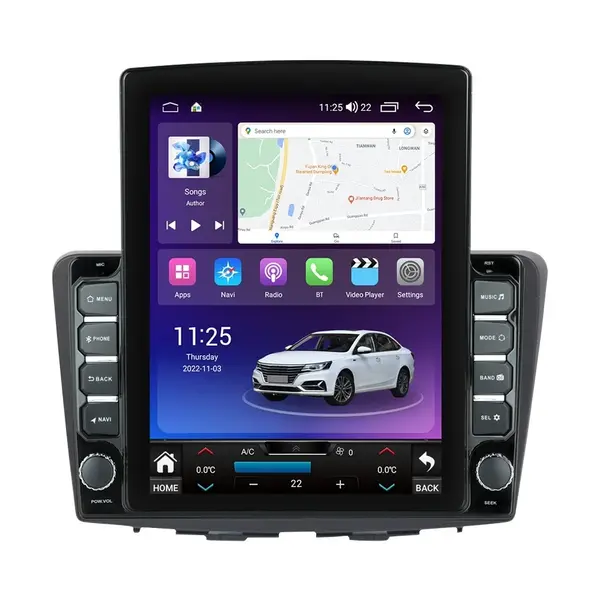 Navigatie dedicata cu Android Suzuki Baleno dupa 2016, 4GB RAM, Radio GPS Dual Zone, Touchscreen IPS 9.7" HD tip Tesla, Internet Wi-Fi si slot SIM 4G, Bluetooth, MirrorLink, USB