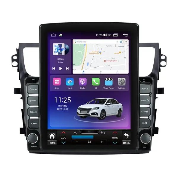 Navigatie dedicata cu Android Suzuki Celerio dupa 2014, 4GB RAM, Radio GPS Dual Zone, Touchscreen IPS 9.7" HD tip Tesla, Internet Wi-Fi si slot SIM 4G, Bluetooth, MirrorLink, USB