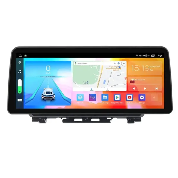 Navigatie dedicata cu Android Suzuki Jimny dupa 2018, 4GB RAM, Radio GPS Dual Zone, Display QLED 12.3" Touchscreen, Internet Wi-Fi si slot SIM 4G, Bluetooth, MirrorLink, USB