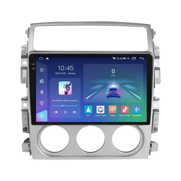 Navigatie dedicata cu Android Suzuki Liana 2001 - 2007, 8GB RAM, Radio GPS Dual Zone, Display 2K QLED 9.5" Touchscreen, Internet Wi-Fi si slot SIM 4G, Bluetooth, MirrorLink, USB