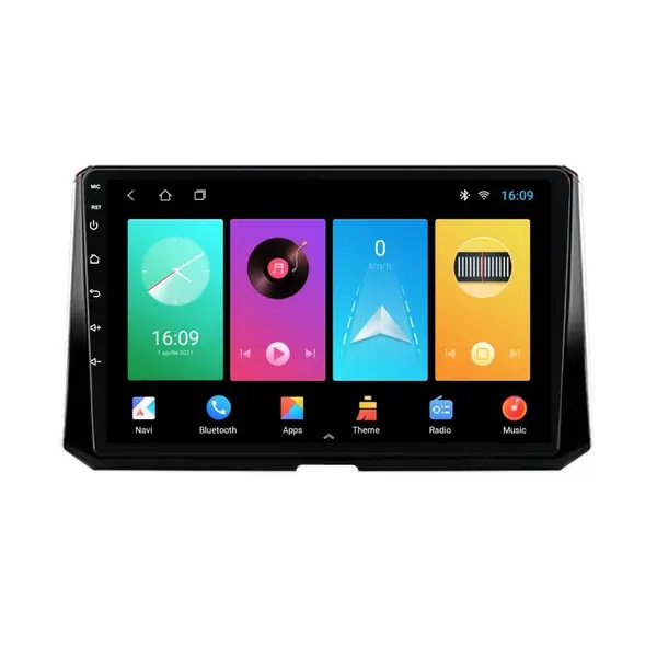 Navigatie dedicata cu Android Suzuki Swace dupa 2020, 2GB RAM, Radio GPS Dual Zone, Display HD IPS 10" Touchscreen, Internet Wi-Fi, Bluetooth, MirrorLink, USB