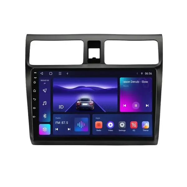 Navigatie dedicata cu Android Suzuki Swift III 2005 - 2010, 4GB RAM, Radio GPS Dual Zone, Display HD IPS 10" Touchscreen, Internet Wi-Fi, Bluetooth, MirrorLink, USB