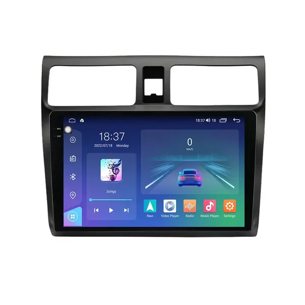 Navigatie dedicata cu Android Suzuki Swift III 2005 - 2010, 8GB RAM, Radio GPS Dual Zone, Display 2K QLED 10.36" Touchscreen, Internet Wi-Fi si slot SIM 4G, Bluetooth, MirrorLink, USB