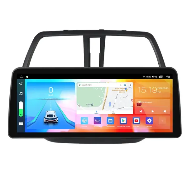 Navigatie dedicata cu Android Suzuki SX4 S-Cross dupa 2013, 8GB RAM, Radio GPS Dual Zone, Display QLED 12.3" Touchscreen, Internet Wi-Fi si slot SIM 4G, Bluetooth, MirrorLink, USB