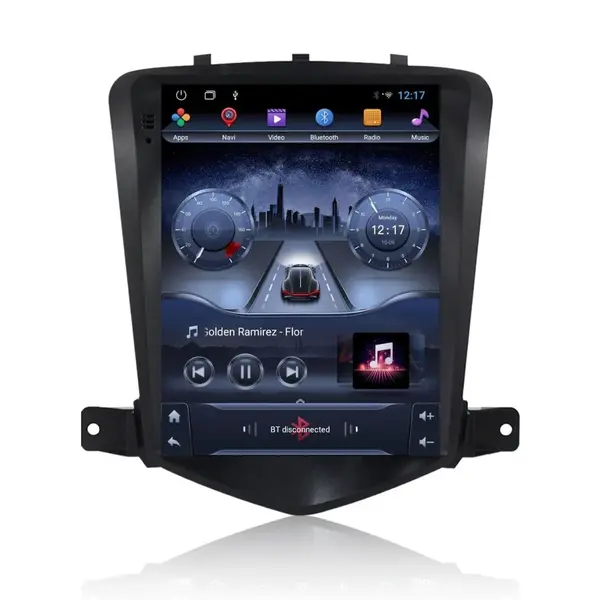 Navigatie dedicata cu Android tip tesla Chevrolet Cruze 2008 - 2013, 2GB RAM, Radio GPS Dual Zone, Touchscreen IPS 9.7" HD, Internet Wi-Fi, Bluetooth, MirrorLink, USB