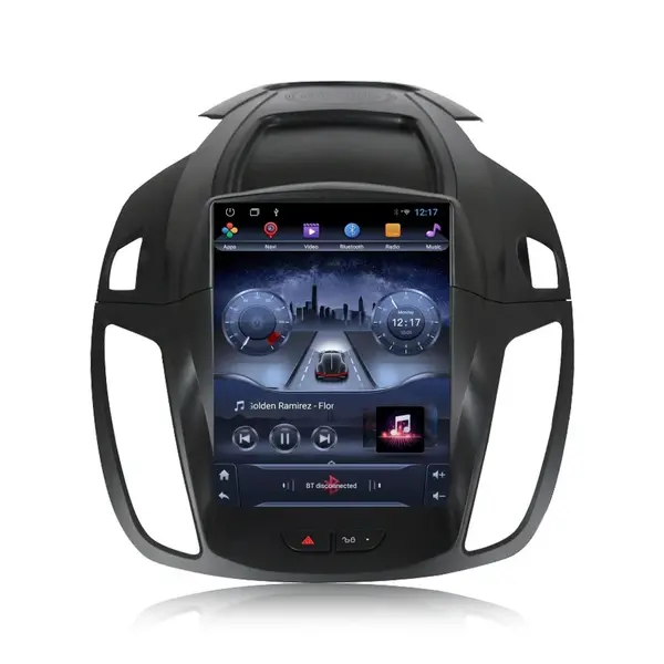 Navigatie dedicata cu Android tip tesla Ford C-Max II / Grand C-Max 2010 - 2019, 2GB RAM, Radio GPS Dual Zone, Touchscreen IPS 9.7" HD, Internet Wi-Fi, Bluetooth, MirrorLink, USB