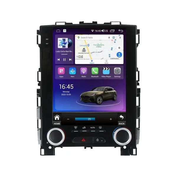 Navigatie dedicata cu Android tip tesla Renault Megane IV 2016 - 2020 cu navigatie originala, 4GB RAM, Radio GPS Dual Zone, Touchscreen IPS 9.7" HD, Internet Wi-Fi si slot SIM 4G, Bluetooth, MirrorLink, USB
