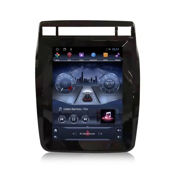 Navigatie dedicata cu Android tip tesla VW Touareg 7P 2010 - 2018, 2GB RAM, Radio GPS Dual Zone, Touchscreen IPS 9.7" HD, Internet Wi-Fi, Bluetooth, MirrorLink, USB