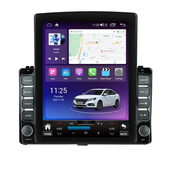 Navigatie dedicata cu Android Toyota Auris 2015 - 2019, 8GB RAM, Radio GPS Dual Zone, Touchscreen IPS 9.7" HD tip Tesla, Internet Wi-Fi si slot SIM 4G, Bluetooth, MirrorLink, USB