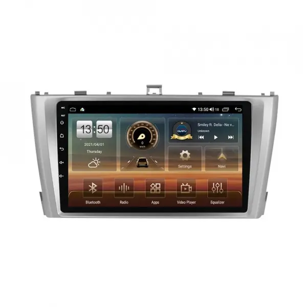 Navigatie dedicata cu Android Toyota Avensis 2009 - 2015, 6GB RAM, Radio GPS Dual Zone, Display HD QLED 9" Touchscreen, Internet Wi-Fi si slot SIM 4G, Bluetooth, MirrorLink, USB