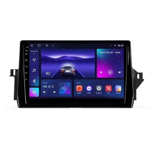 Navigatie dedicata cu Android Toyota Camry dupa 2021, 4GB RAM, Radio GPS Dual Zone, Display HD IPS 10" Touchscreen, Internet Wi-Fi, Bluetooth, MirrorLink, USB