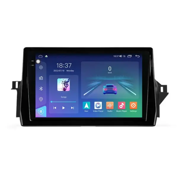 Navigatie dedicata cu Android Toyota Camry dupa 2021, 4GB RAM, Radio GPS Dual Zone, Display 2K QLED 10.36" Touchscreen, Internet Wi-Fi si slot SIM 4G, Bluetooth, MirrorLink, USB
