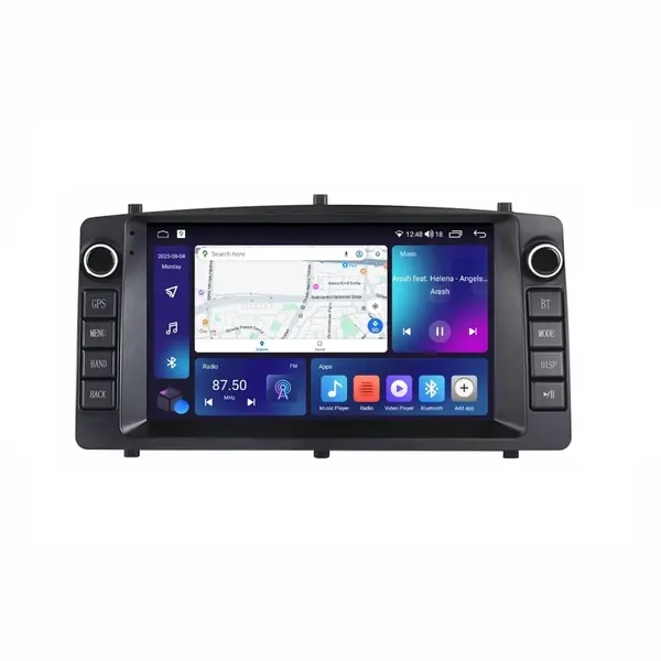 Navigatie dedicata cu Android Toyota Corolla 2000 - 2007, 2GB RAM, Radio GPS Dual Zone, Display HD IPS 7" Touchscreen, Internet Wi-Fi si slot SIM 4G, Bluetooth, MirrorLink, USB