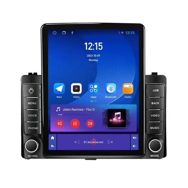 Navigatie dedicata cu Android Toyota Corolla 2017 - 2018, 1GB RAM, Radio GPS Dual Zone, Touchscreen IPS 9.7" HD tip Tesla, Internet Wi-Fi, Bluetooth, MirrorLink, USB