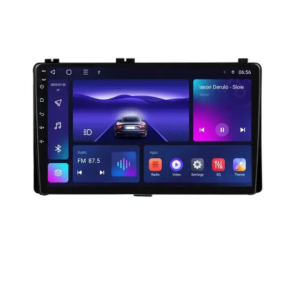 Navigatie dedicata cu Android Toyota Corolla 2017 - 2018, 4GB RAM, Radio GPS Dual Zone, Display HD IPS 9" Touchscreen, Internet Wi-Fi, Bluetooth, MirrorLink, USB