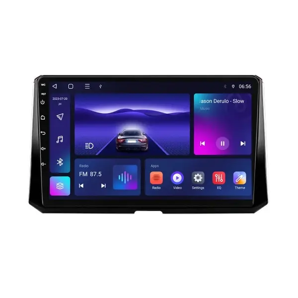 Navigatie dedicata cu Android Toyota Corolla E21 dupa 2019, 4GB RAM, Radio GPS Dual Zone, Display HD IPS 10" Touchscreen, Internet Wi-Fi, Bluetooth, MirrorLink, USB