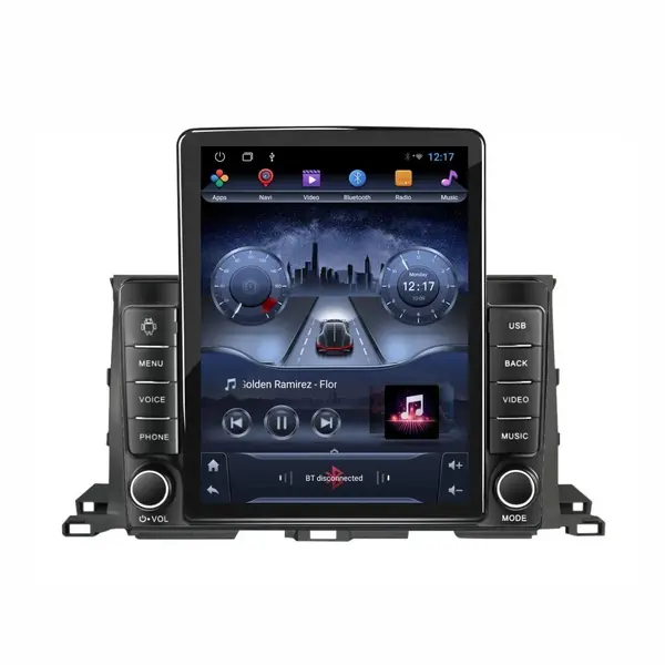 Navigatie dedicata cu Android Toyota Highlander 2013 - 2021, 2GB RAM, Radio GPS Dual Zone, Touchscreen IPS 9.7" HD tip Tesla, Internet Wi-Fi, Bluetooth, MirrorLink, USB