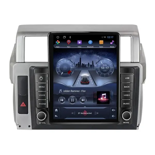 Navigatie dedicata cu Android Toyota Land Cruiser Prado J150 2013 - 2017, 2GB RAM, Radio GPS Dual Zone, Touchscreen IPS 9.7" HD tip Tesla, Internet Wi-Fi, Bluetooth, MirrorLink, USB
