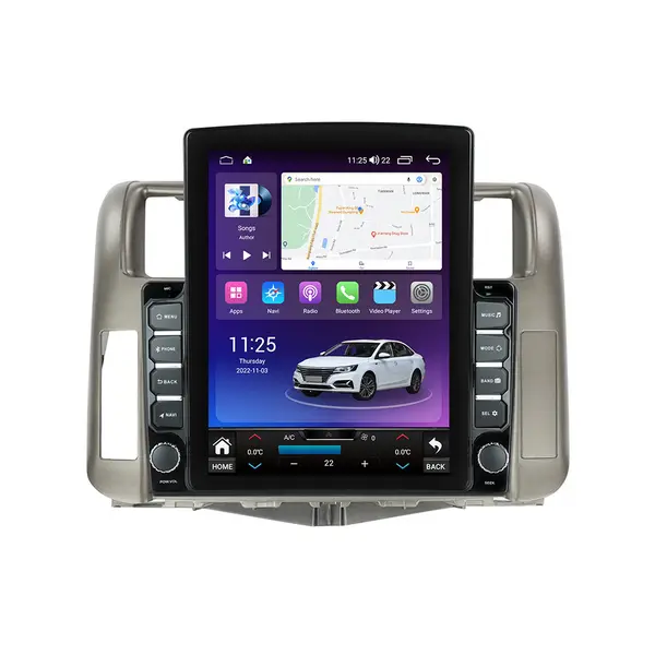 Navigatie dedicata cu Android Toyota Land Cruiser Prado J150 2009 - 2013, 8GB RAM, Radio GPS Dual Zone, Touchscreen IPS 9.7" HD tip Tesla, Internet Wi-Fi si slot SIM 4G, Bluetooth, MirrorLink, USB