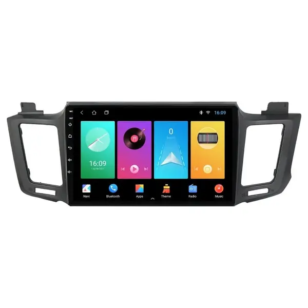 Navigatie dedicata cu Android Toyota Rav4 IV 2013 - 2018, 1GB RAM, Radio GPS Dual Zone, Display HD IPS 10" Touchscreen, Internet Wi-Fi, Bluetooth, MirrorLink, USB