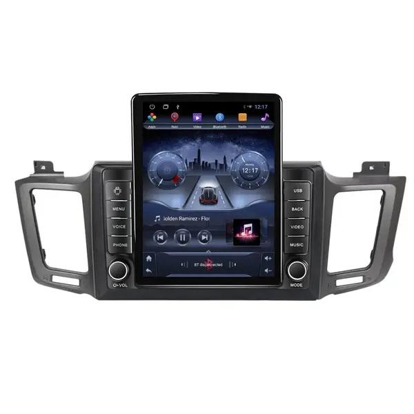 Navigatie dedicata cu Android Toyota Rav4 IV 2013 - 2018, 2GB RAM, Radio GPS Dual Zone, Touchscreen IPS 9.7" HD tip Tesla, Internet Wi-Fi, Bluetooth, MirrorLink, USB