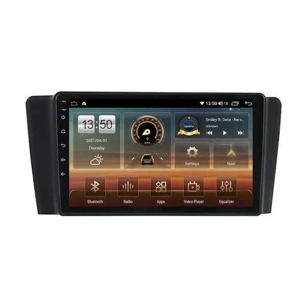 Navigatie dedicata cu Android Volvo S60 I 2000 - 2004, 4GB RAM, Radio GPS Dual Zone, Display HD QLED 9" Touchscreen, Internet Wi-Fi si slot SIM 4G, Bluetooth, MirrorLink, USB