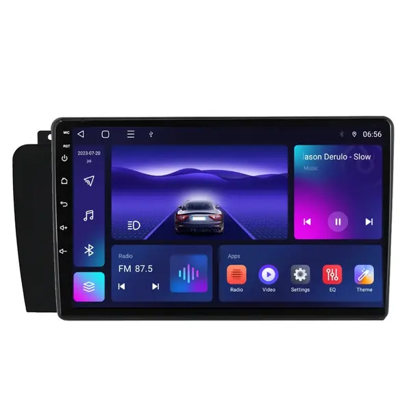 Navigatie dedicata cu Android Volvo S60 I 2004 - 2010, 4GB RAM, Radio GPS Dual Zone, Display HD IPS 9" Touchscreen, Internet Wi-Fi, Bluetooth, MirrorLink, USB
