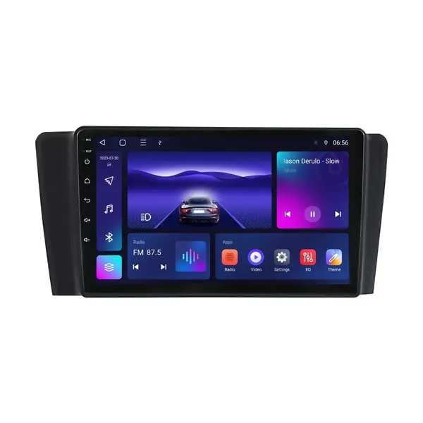 Navigatie dedicata cu Android Volvo V70 II / XC70 I 2000 - 2004, 4GB RAM, Radio GPS Dual Zone, Display HD IPS 9" Touchscreen, Internet Wi-Fi, Bluetooth, MirrorLink, USB
