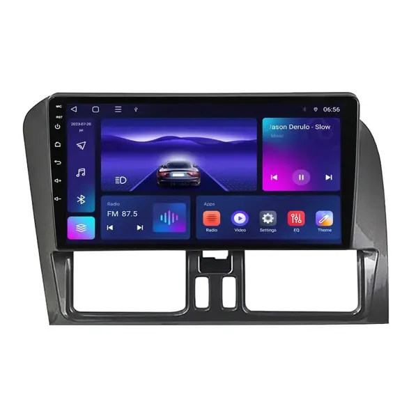Navigatie dedicata cu Android Volvo XC60 I 2008 - 2013, 4GB RAM, Radio GPS Dual Zone, Display HD IPS 9" Touchscreen, Internet Wi-Fi, Bluetooth, MirrorLink, USB