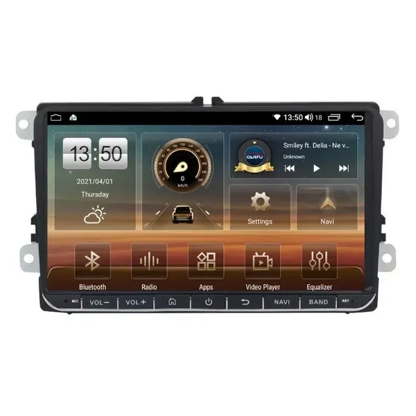 Navigatie dedicata cu Android VW Beetle 2011 - 2019, 8GB RAM, Radio GPS Dual Zone, Display HD IPS 9" Touchscreen, Internet Wi-Fi si slot SIM 4G, Bluetooth, MirrorLink, USB
