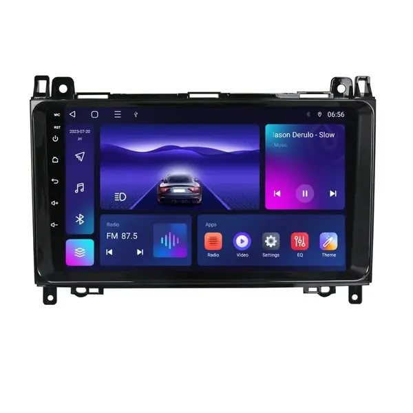 Navigatie dedicata cu Android VW Crafter 2006 - 2016, 4GB RAM, Radio GPS Dual Zone, Display HD IPS 9" Touchscreen, Internet Wi-Fi, Bluetooth, MirrorLink, USB