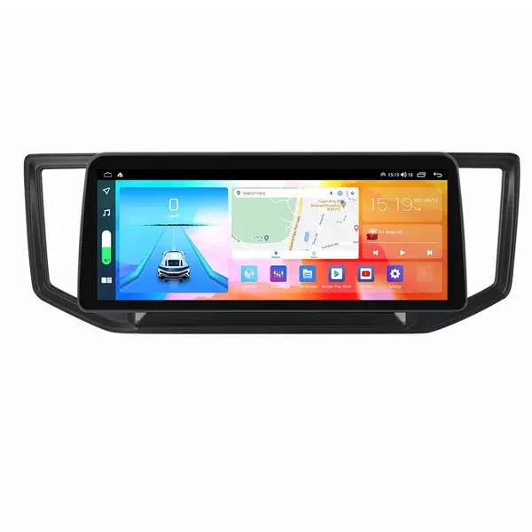 Navigatie dedicata cu Android VW Crafter dupa 2016, 8GB RAM, Radio GPS Dual Zone, Display QLED 12.3" Touchscreen, Internet Wi-Fi si slot SIM 4G, Bluetooth, MirrorLink, USB