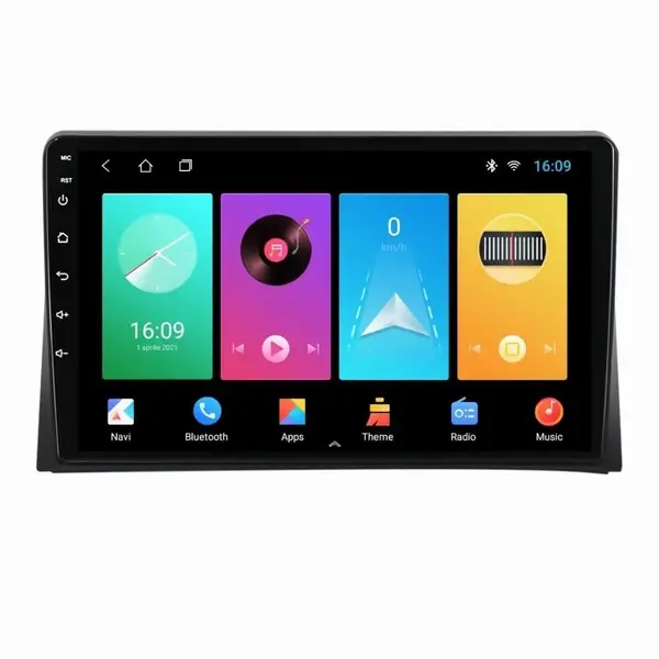 Navigatie dedicata cu Android VW Multivan V (2003-2015), 1GB RAM, Radio GPS Dual Zone, Display HD IPS 9" Touchscreen, Internet Wi-Fi, Bluetooth, MirrorLink, USB