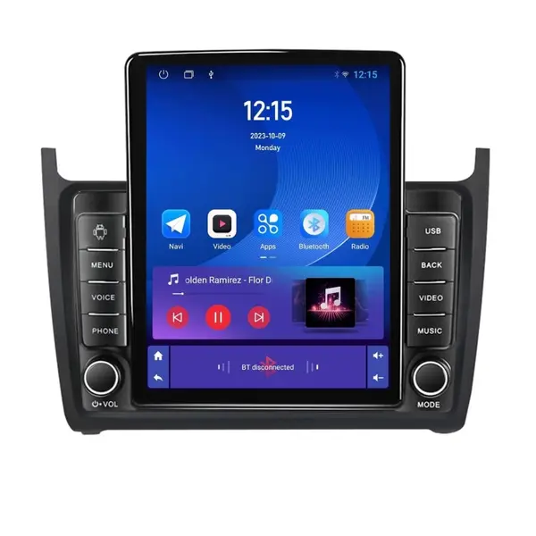 Navigatie dedicata cu Android VW Polo 6R 2009 - 2018, 1GB RAM, Radio GPS Dual Zone, Touchscreen IPS 9.7" HD tip Tesla, Internet Wi-Fi, Bluetooth, MirrorLink, USB