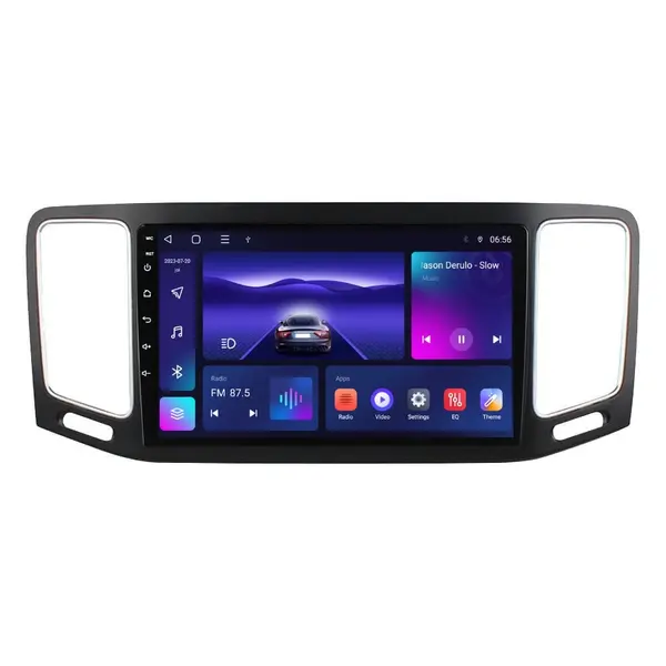 Navigatie dedicata cu Android VW Sharan dupa 2010, 4GB RAM, Radio GPS Dual Zone, Display HD IPS 9'' Touchscreen, Internet Wi-Fi, Bluetooth, MirrorLink, USB