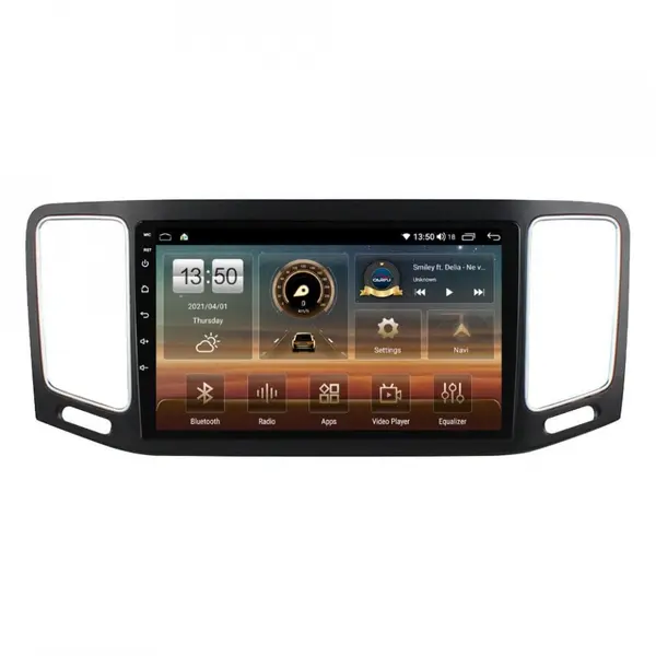 Navigatie dedicata cu Android VW Sharan dupa 2010, 8GB RAM, Radio GPS Dual Zone, Display HD QLED 9'' Touchscreen, Internet Wi-Fi si slot SIM 4G, Bluetooth, MirrorLink, USB