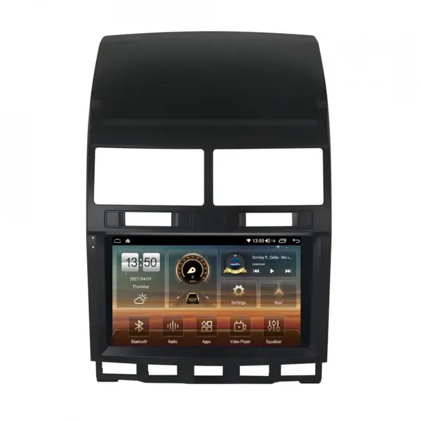 Navigatie dedicata cu Android VW Touareg 7L 2002 - 2011, 6GB RAM, Radio GPS Dual Zone, Display HD QLED 9" Touchscreen, Internet Wi-Fi si slot SIM 4G, Bluetooth, MirrorLink, USB