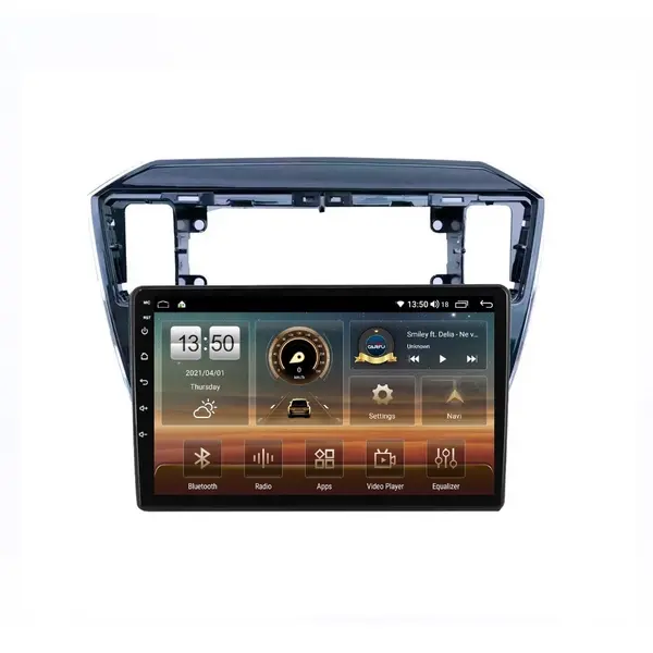 Navigatie dedicata cu Android VW UP dupa 2016, 6GB RAM, Radio GPS Dual Zone, Display HD QLED 9" Touchscreen, Internet Wi-Fi si slot SIM 4G, Bluetooth, MirrorLink, USB