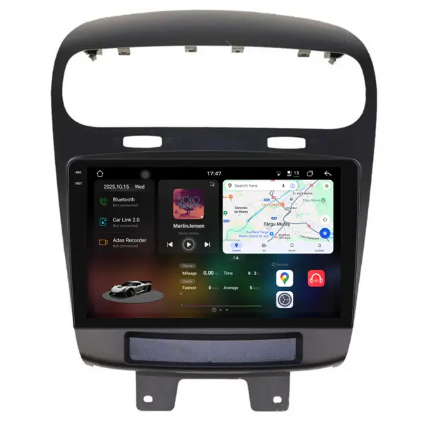 Navigatie Dedicata Fiat Freemont (2011-2020), 2K, 12Gb Ram, 256Gb Stocare, Carplay