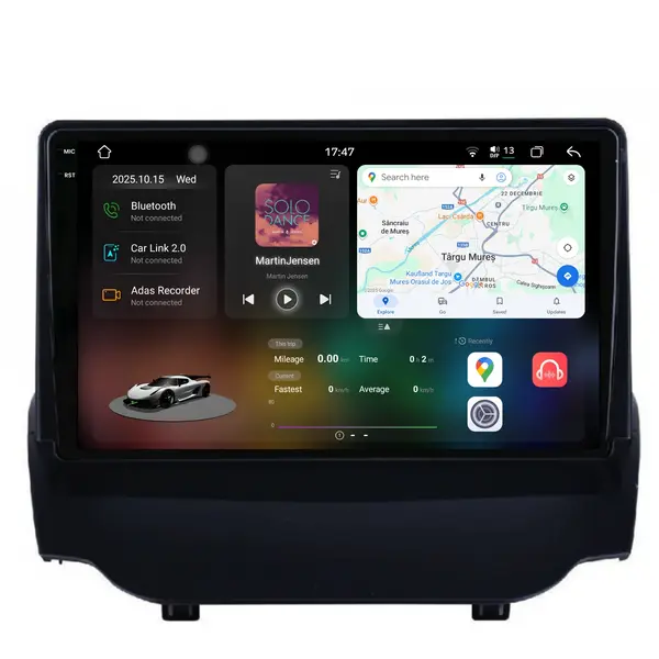 Navigatie Dedicata Ford EcoSport (2013-2016), 2K, 12Gb Ram, 256Gb Stocare, Carplay
