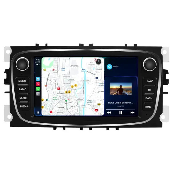 Navigatie Dedicata Ford Mondeo (2014-2022), 7 Inch, 4Gb Ram, 64Gb Stocare, Android Auto, Carplay