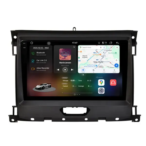 Navigatie Dedicata Ford Ranger (2015-2020), 2K, 12Gb Ram, 256Gb Stocare, Carplay