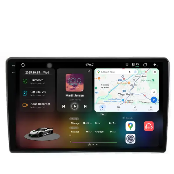 Navigatie Dedicata Ford Transit (2019-2025), 2K, 12Gb Ram, 256Gb Stocare, Carplay