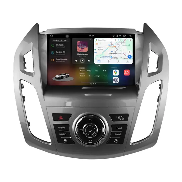 Navigatie Dedicata Ford Transit Tourneo Connect (2013-2019), 2K, 12Gb Ram, 256Gb Stocare, Carplay