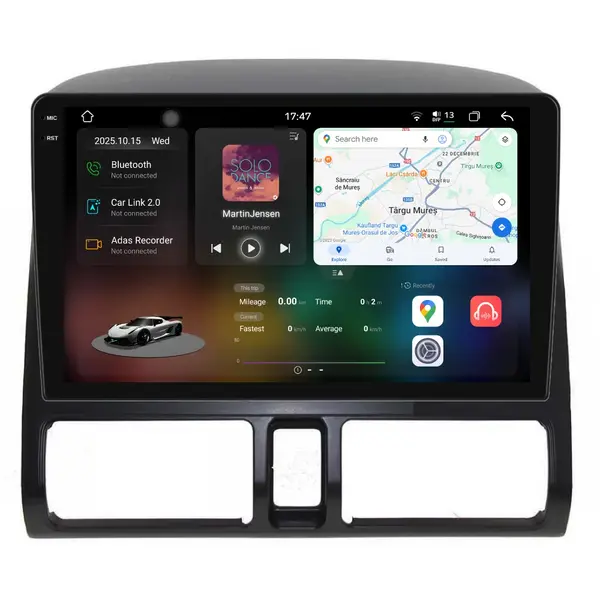 Navigatie Dedicata Honda CR-V (2001-2006), 2K, 12Gb Ram, 256Gb Stocare, Carplay