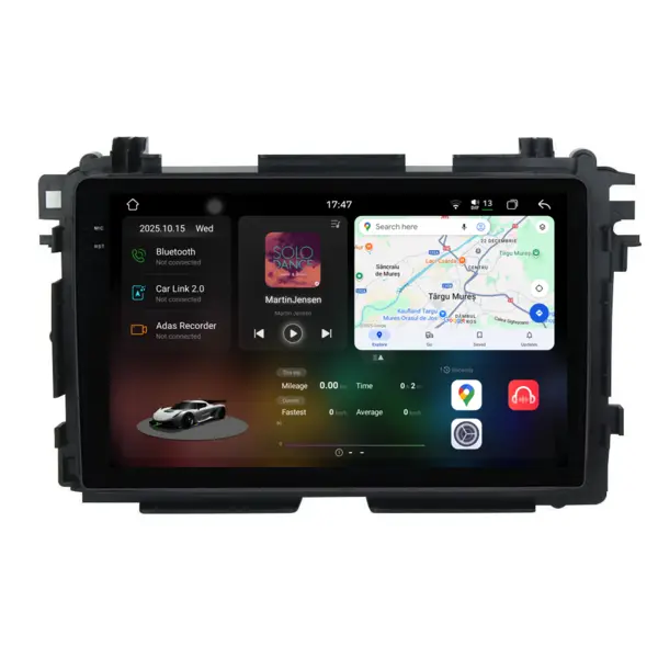 Navigatie Dedicata Honda HR-V (2014-2021), 2K, 12Gb Ram, 256Gb Stocare, Carplay